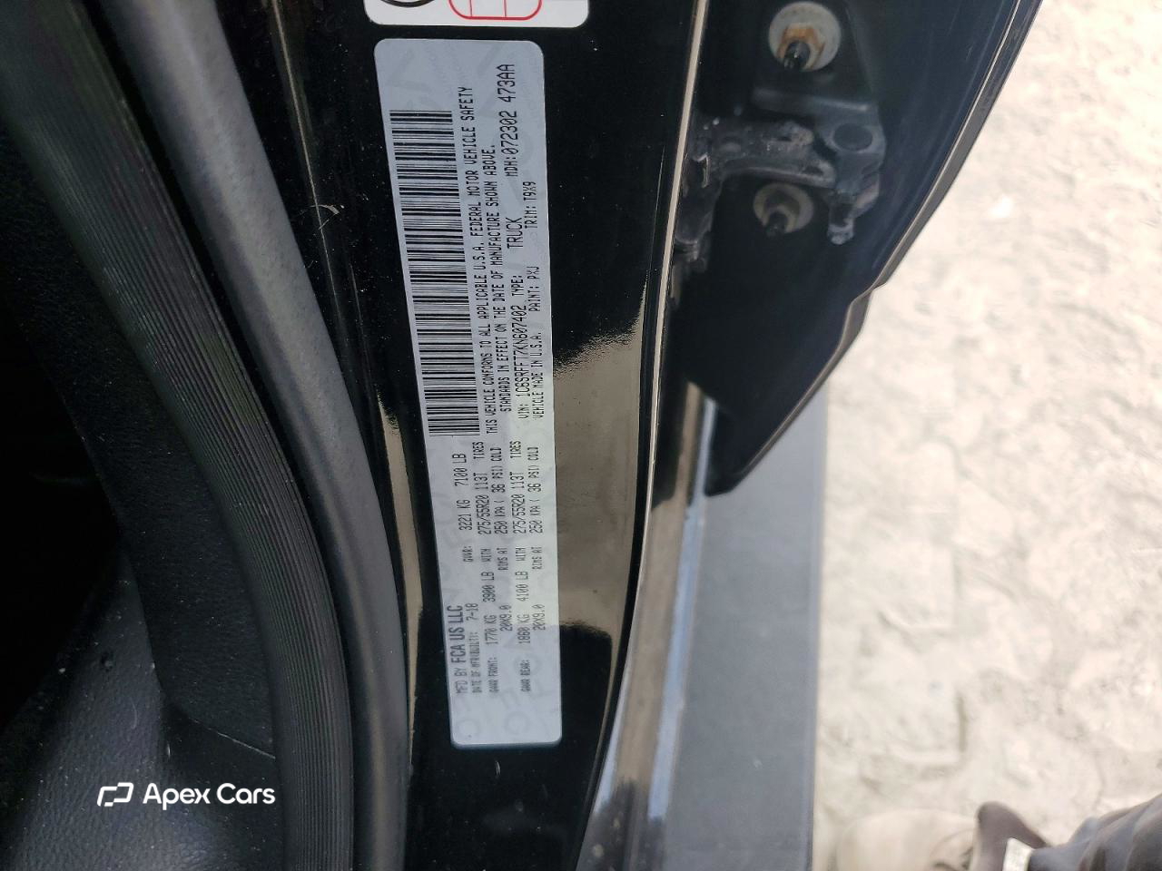 RAM 1500 2019