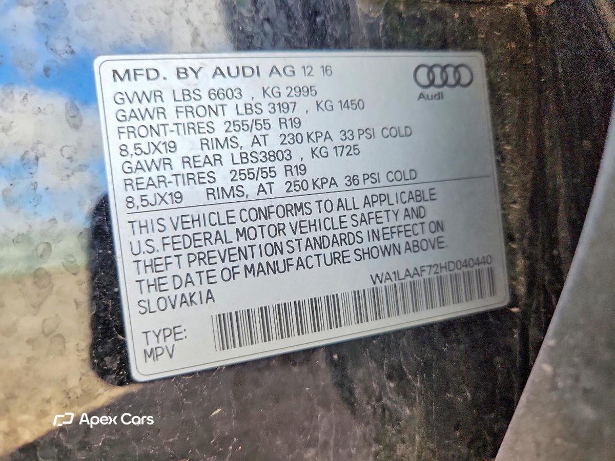 Audi Q7 2017