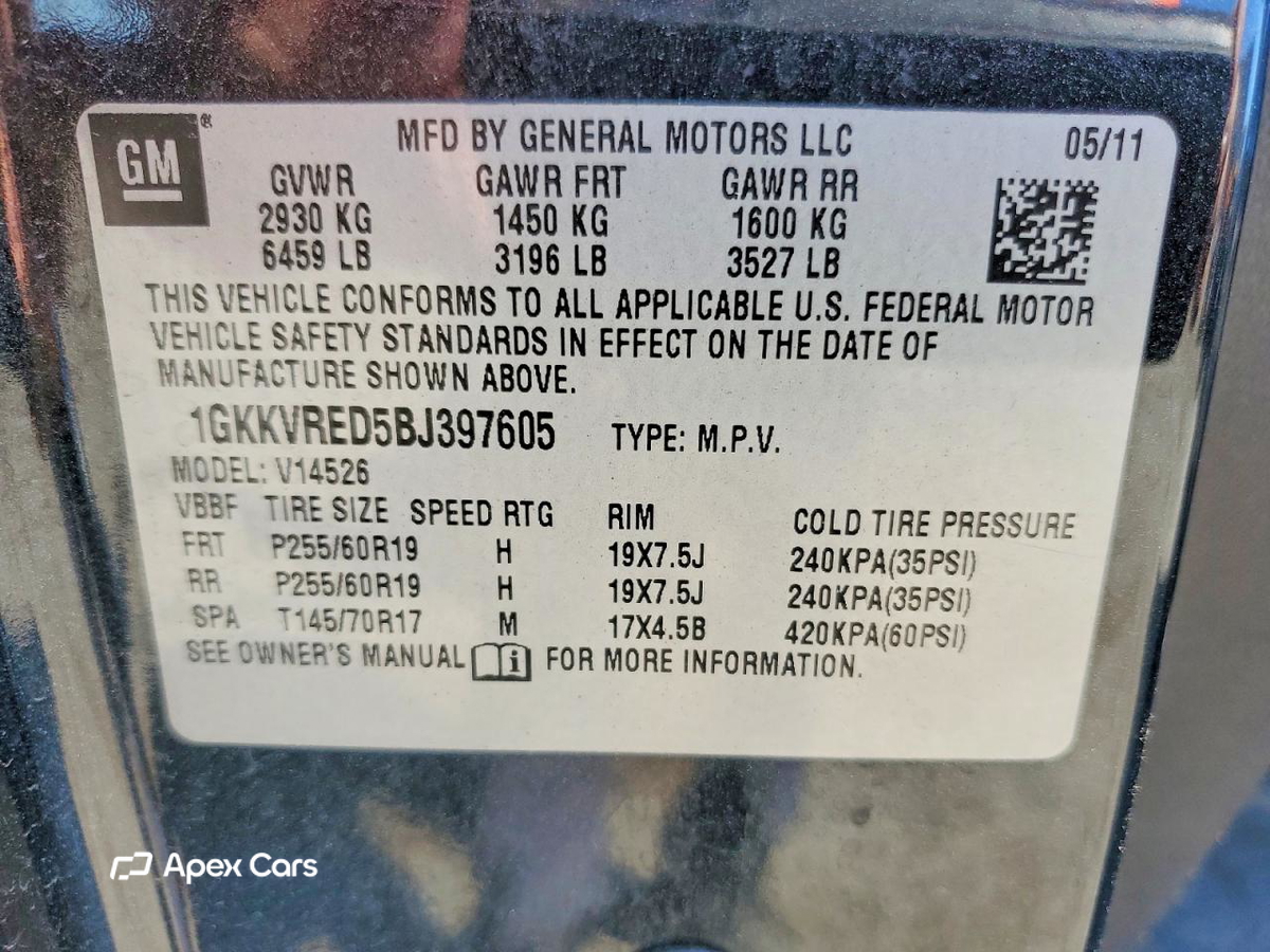 GMC Acadia 2011