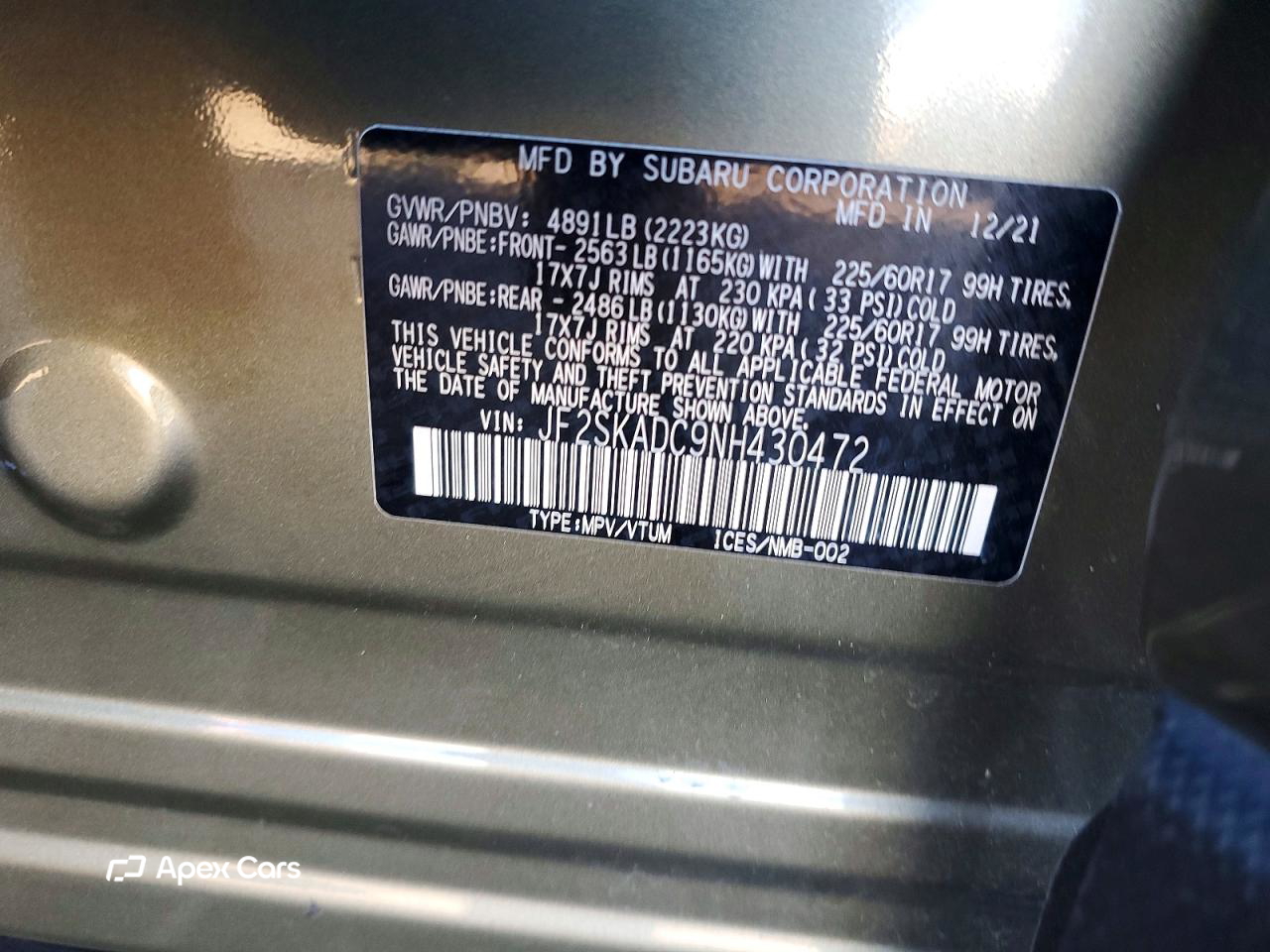Subaru Forester 2022