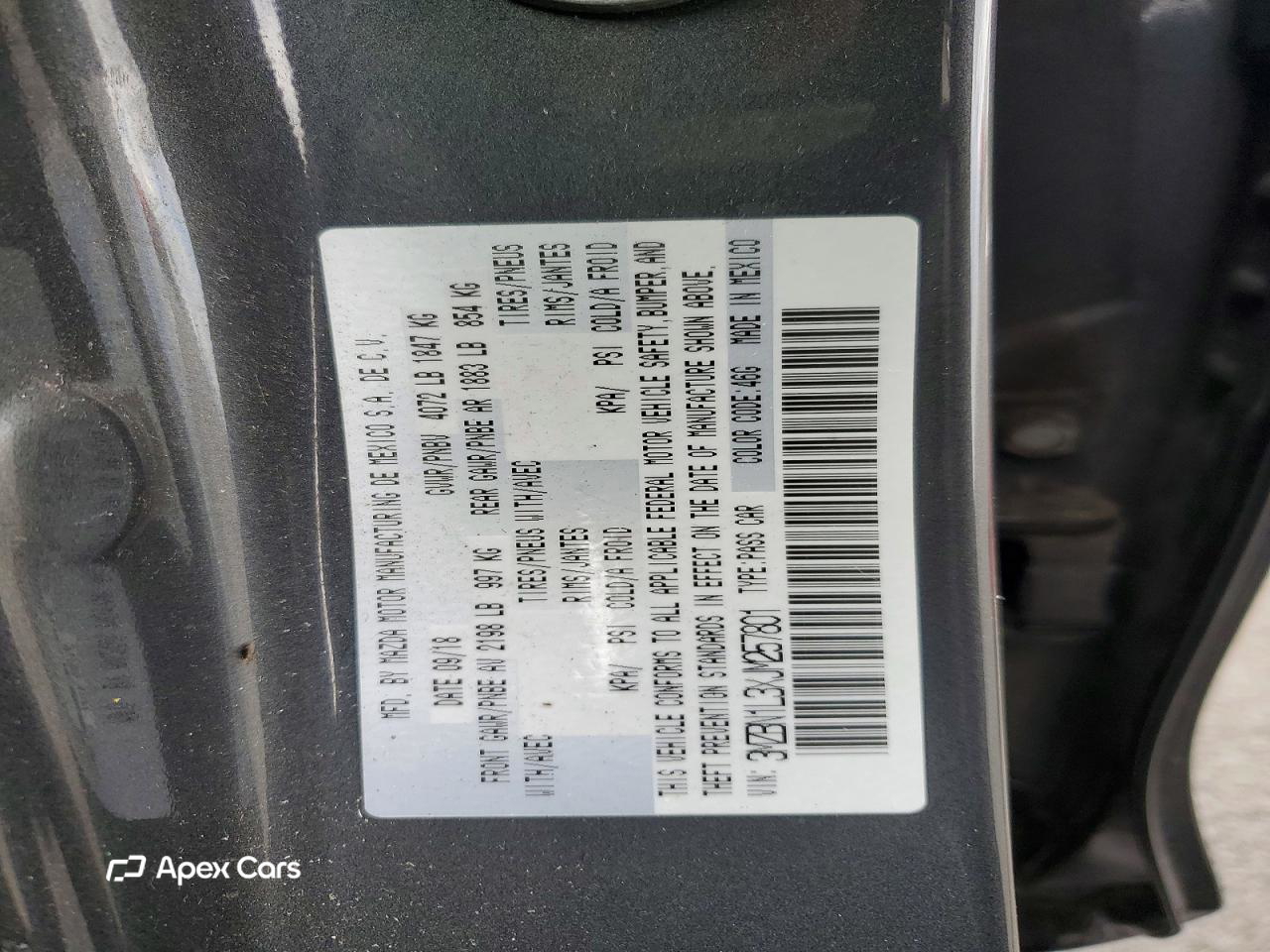 Mazda 3 2018