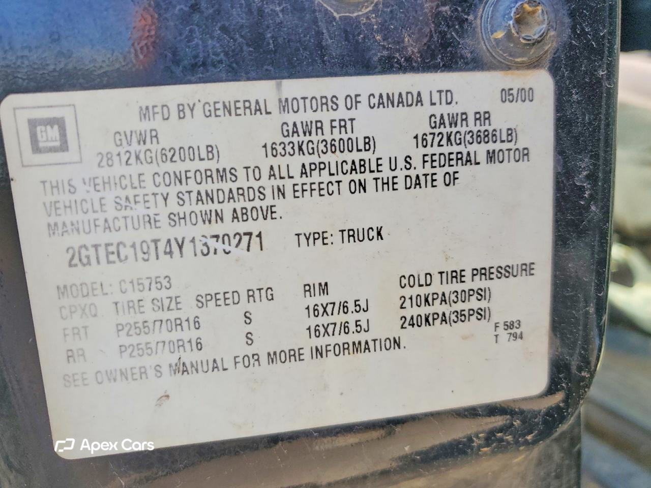GMC Sierra 2000