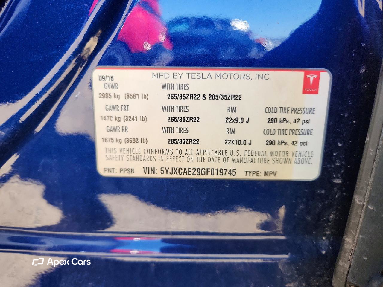 Tesla Model X 2016
