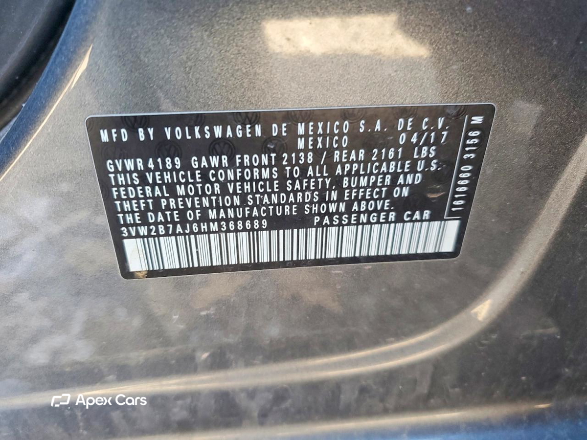 Volkswagen Jetta 2017