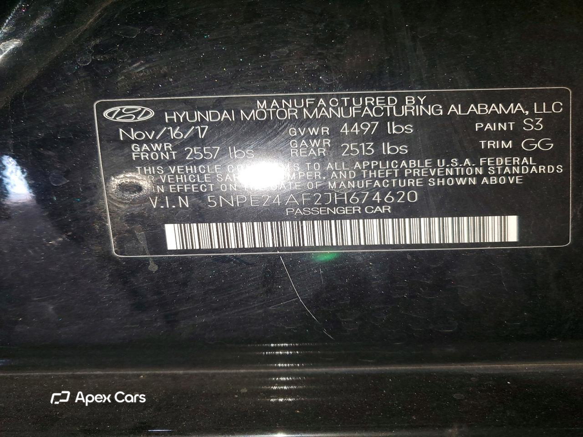 Hyundai Sonata 2018