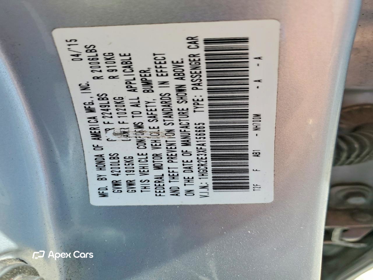 Honda Accord 2015