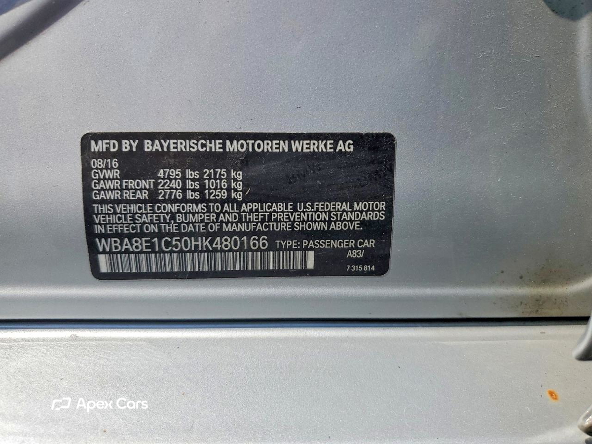 BMW Series 3 2017