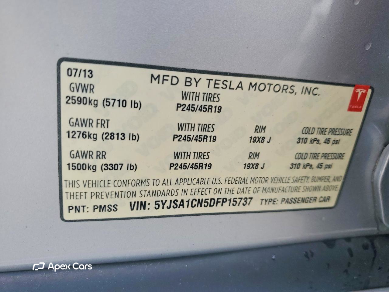 Tesla Model S 2013