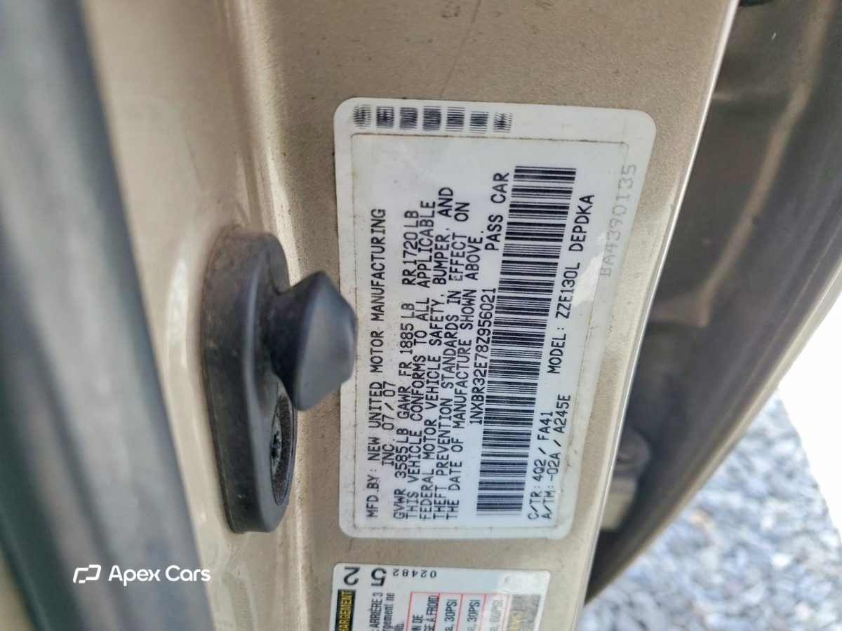 Toyota Corolla 2008