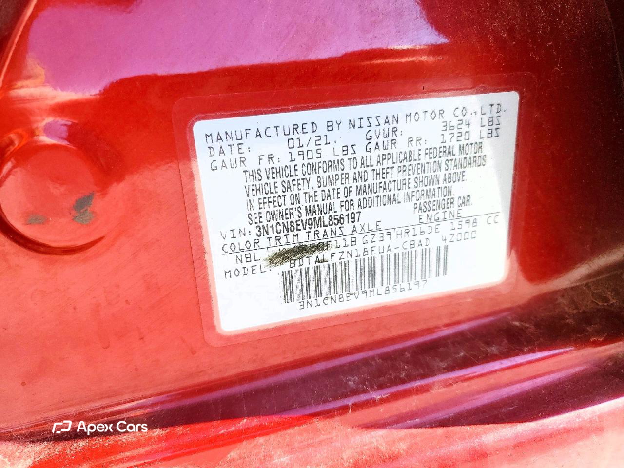 Nissan Versa 2021
