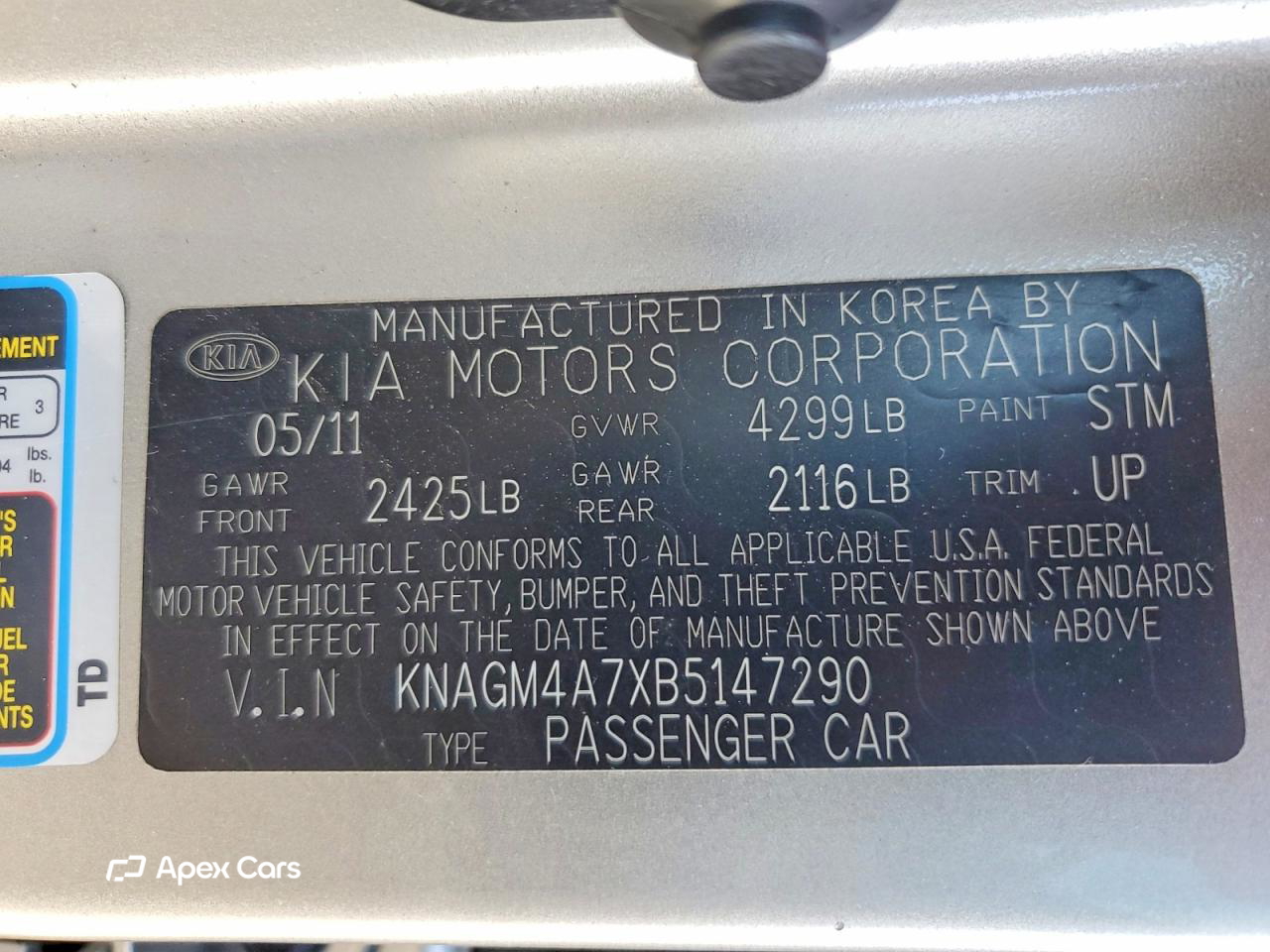 Kia Optima 2011