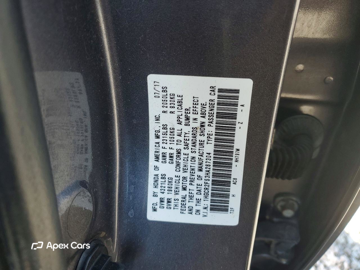 Honda Accord 2017