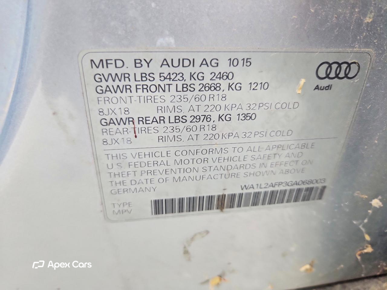 Audi Q5 2016