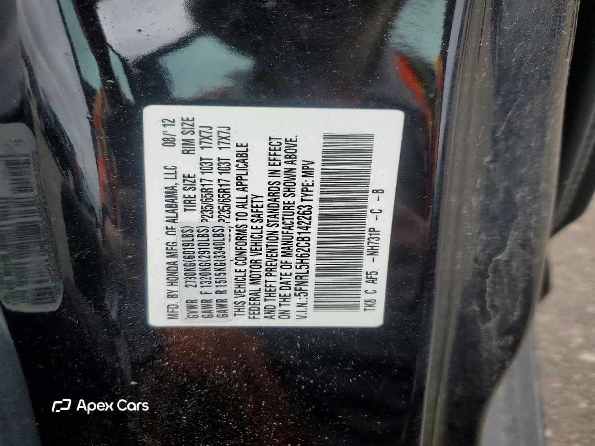Honda Odyssey 2012