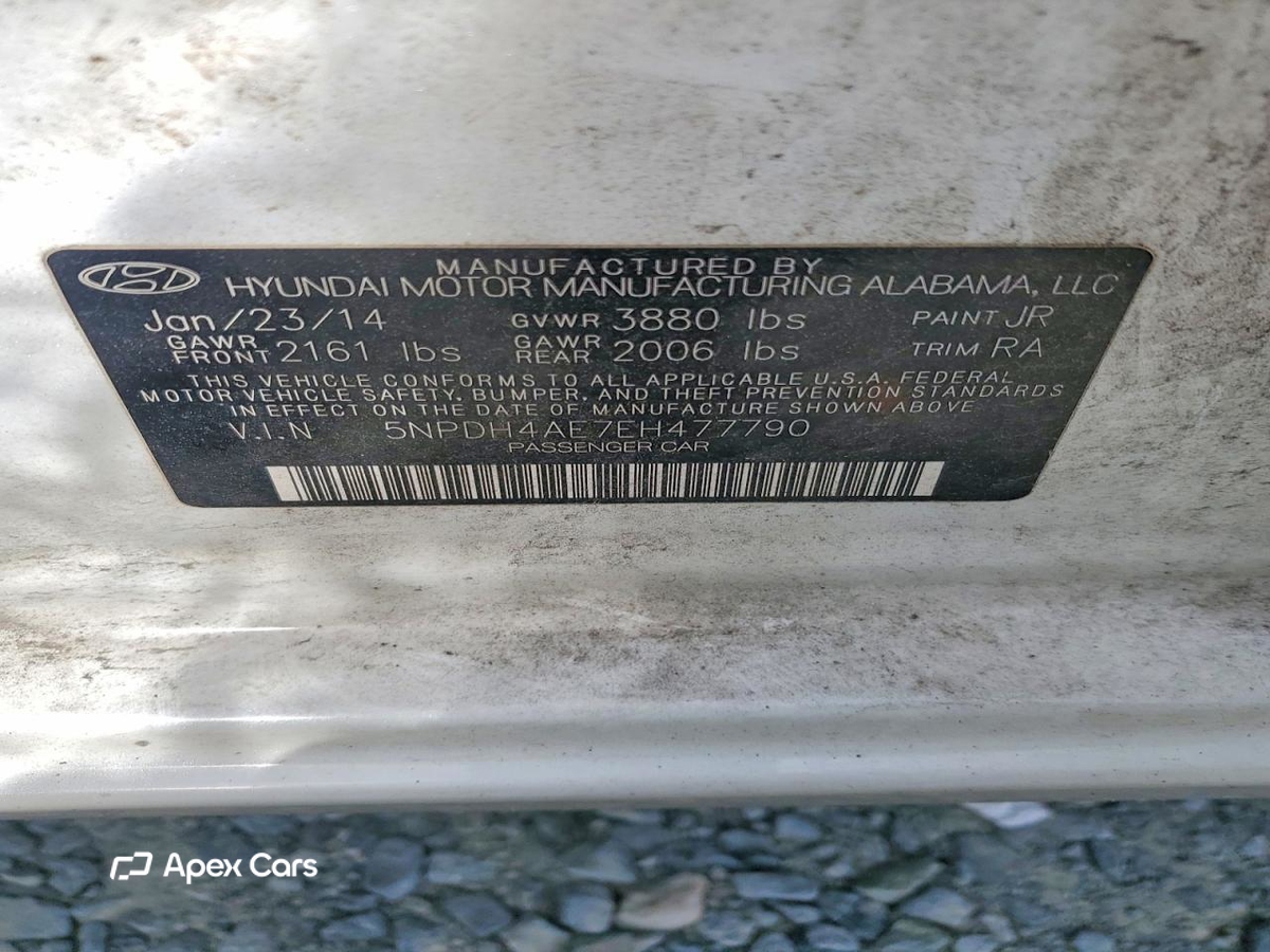 Hyundai Elantra 2014