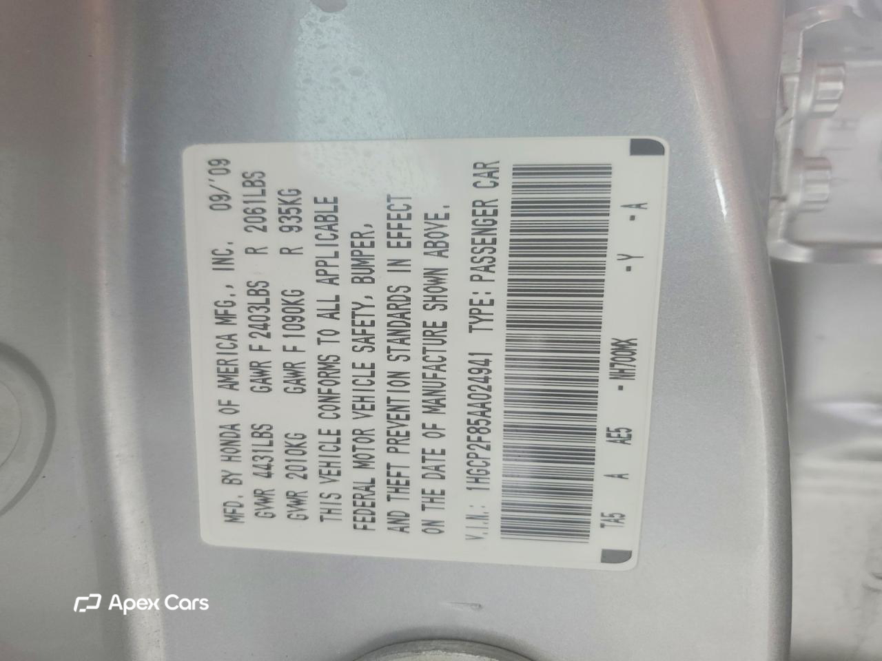 Honda Accord 2010