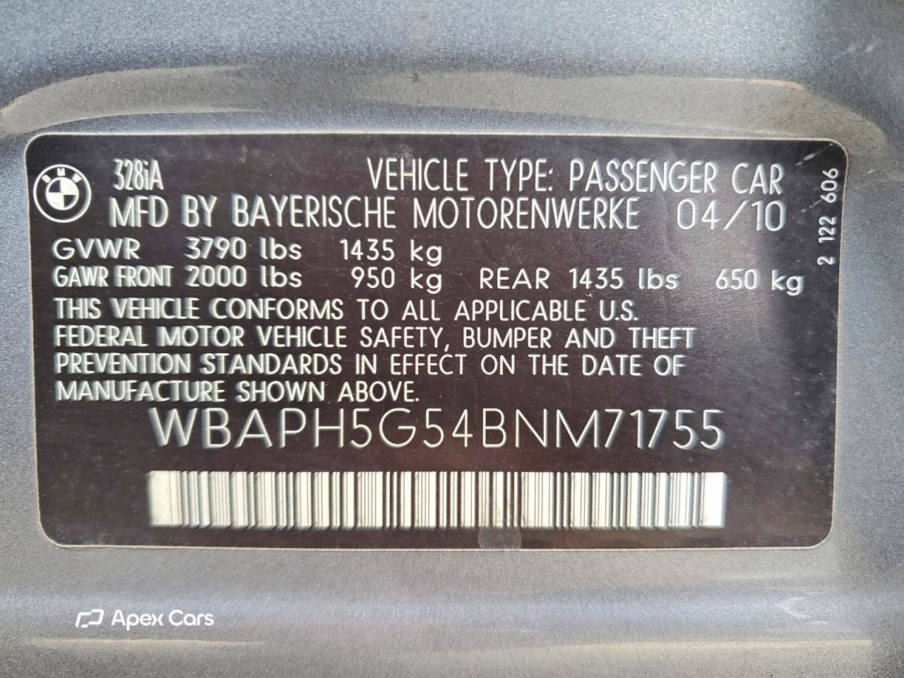 BMW Series 3 2011