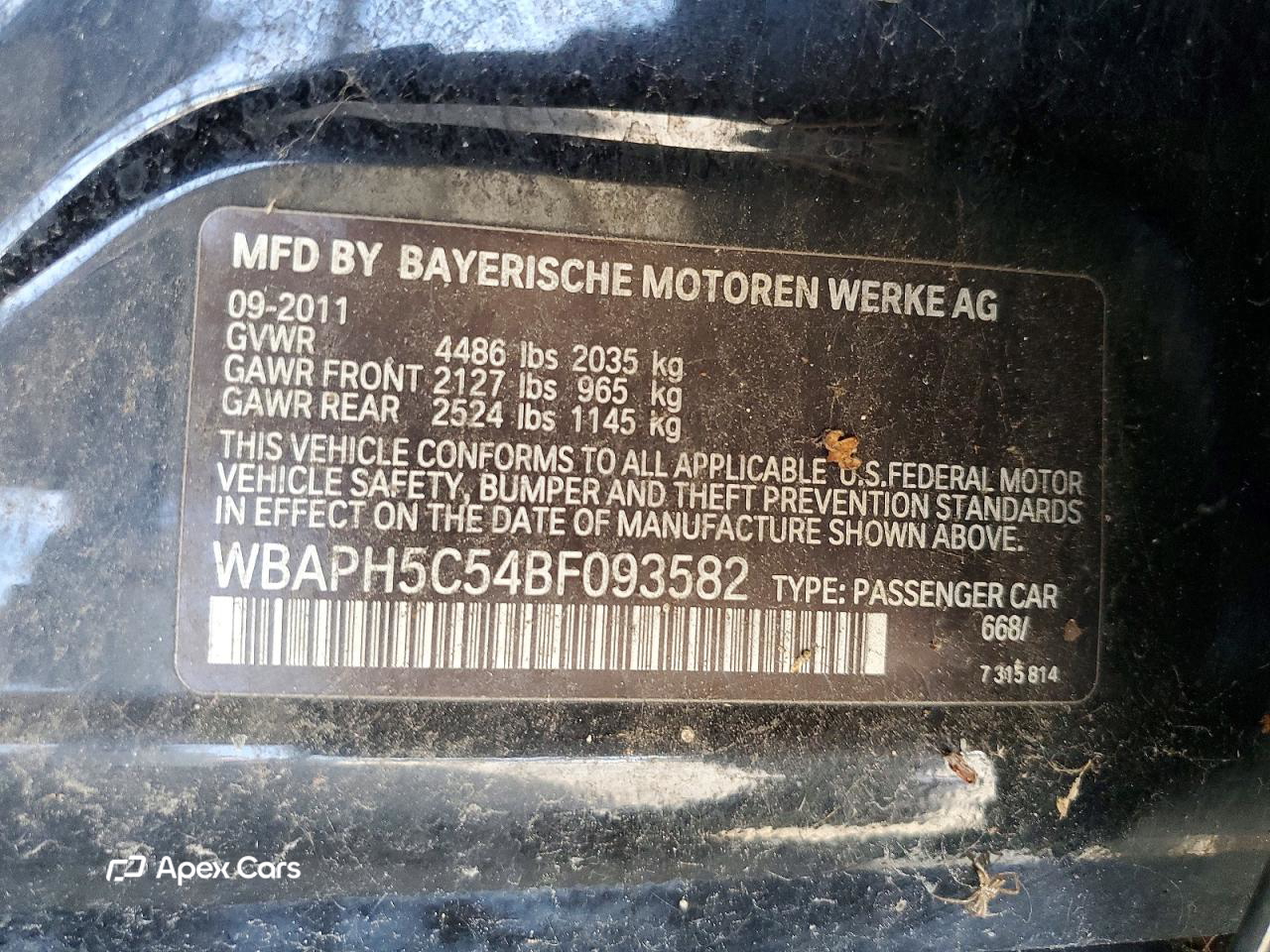 BMW Series 3 2011