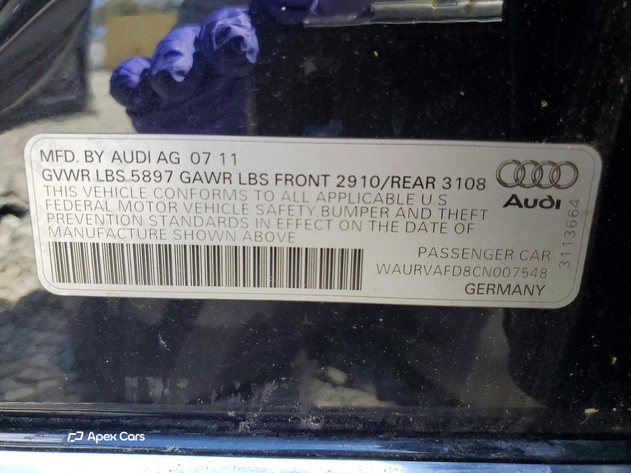 Audi A8 2012