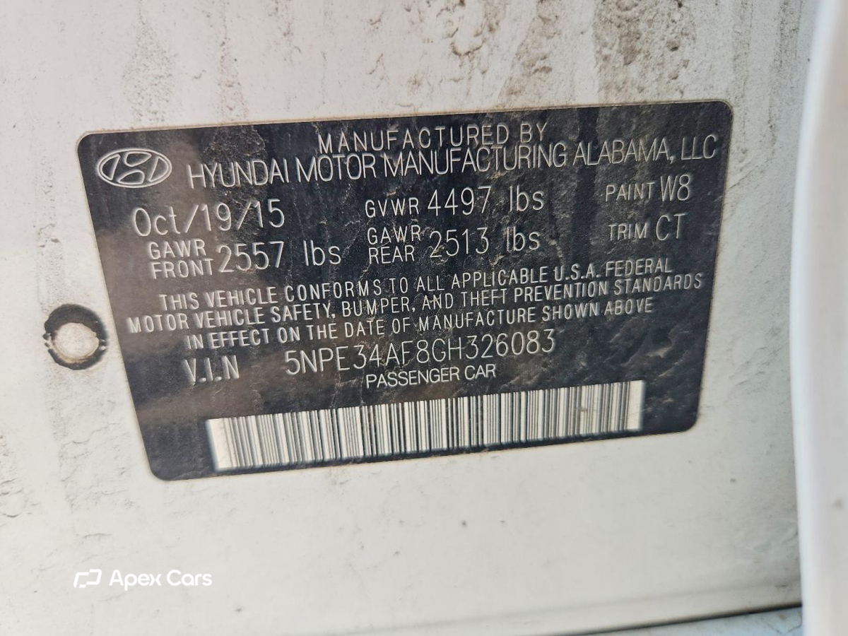 Hyundai Sonata 2016