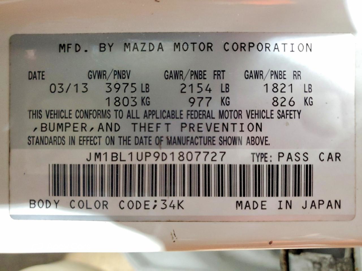 Mazda 3 2013