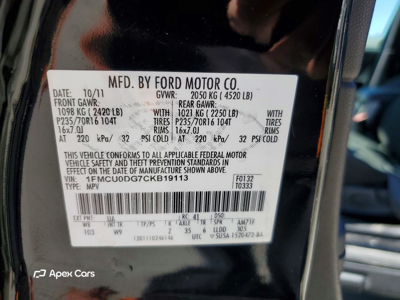 Ford Escape 2012