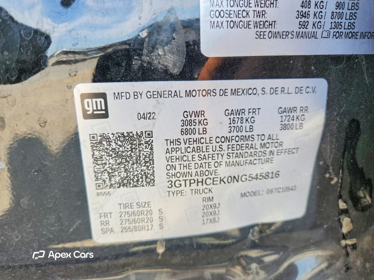 GMC Sierra 2022