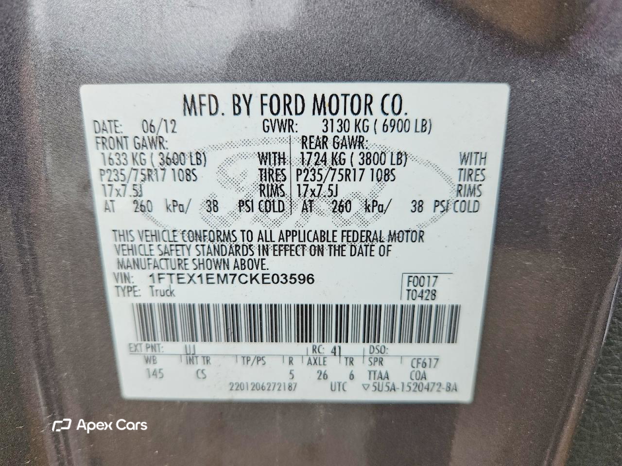 Ford F-150 2012