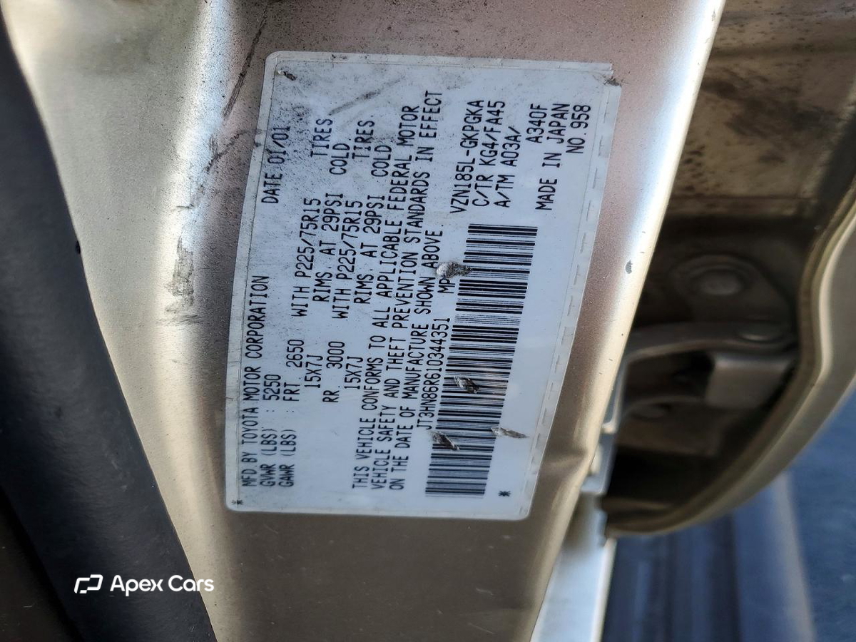 Toyota 4Runner 2001