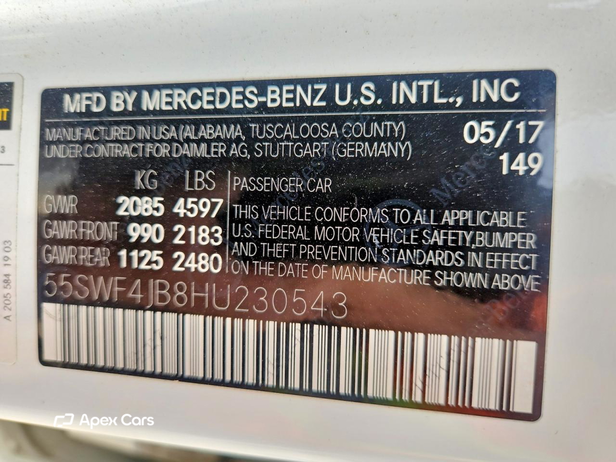Mercedes-Benz C-klasse 2017