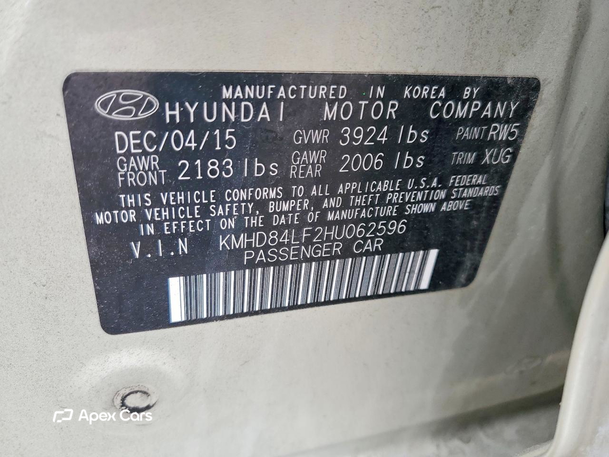 Hyundai Elantra 2017