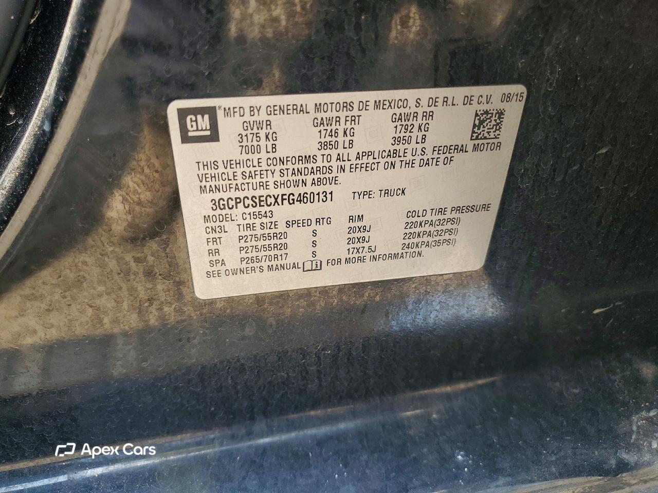 Chevrolet Silverado 2015