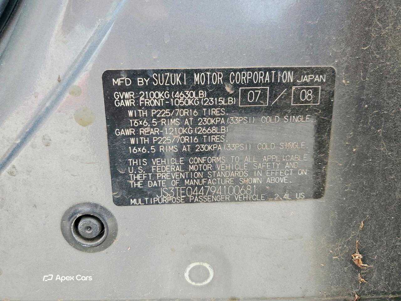 Suzuki Grand Vitara 2009