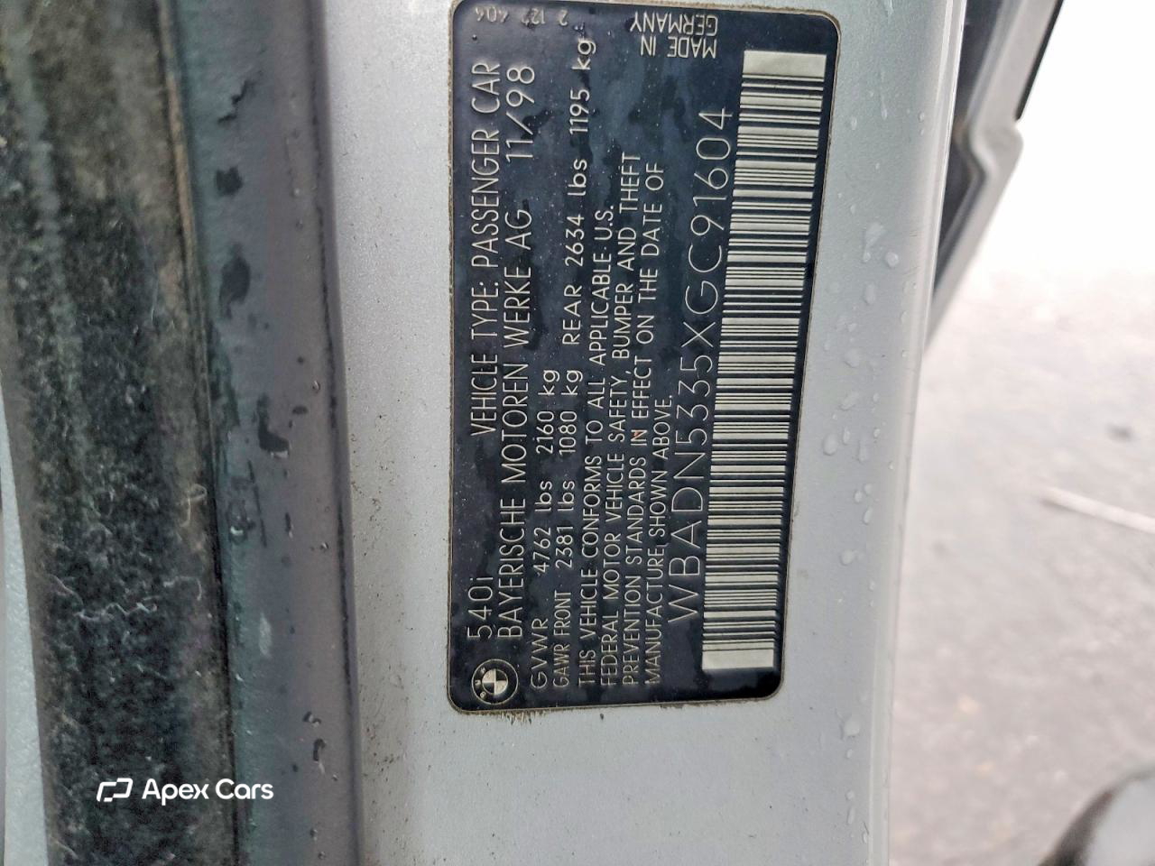 BMW Series 5 1999