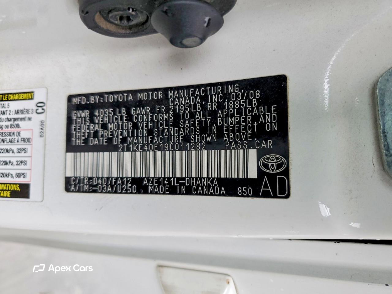 Toyota Corolla 2009
