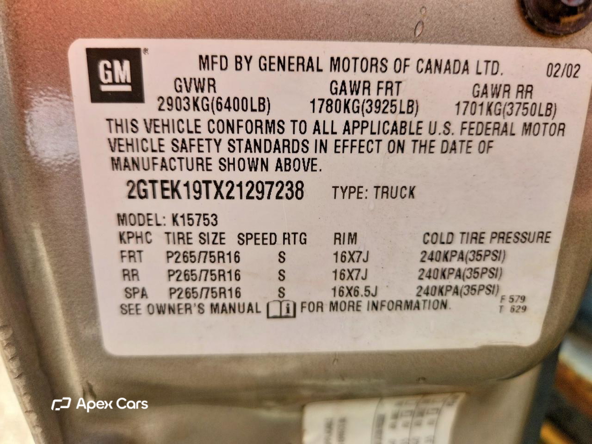 GMC Sierra 2002