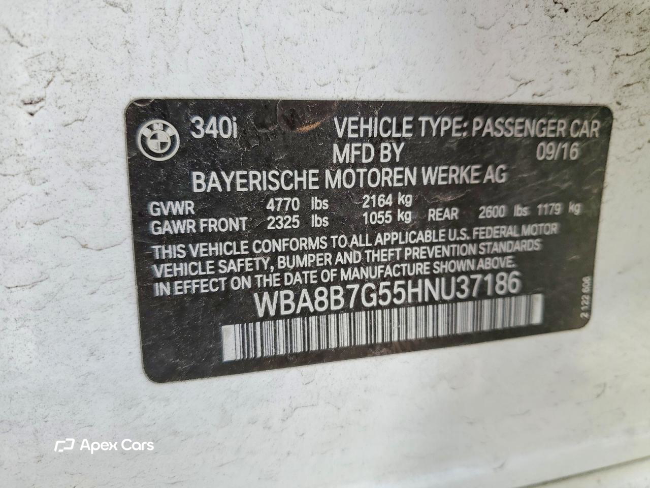 BMW Series 3 2017