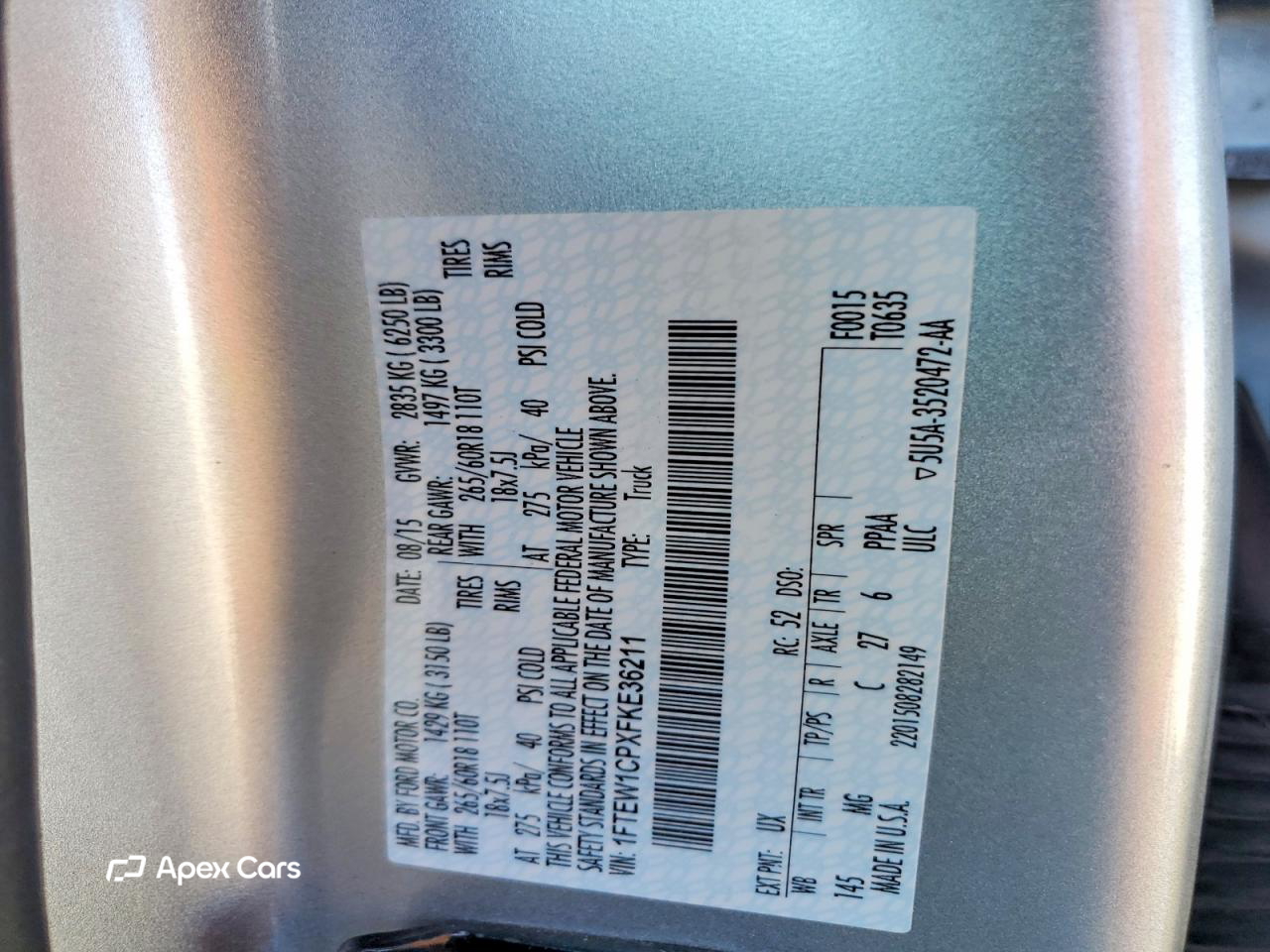 Ford F-150 2015