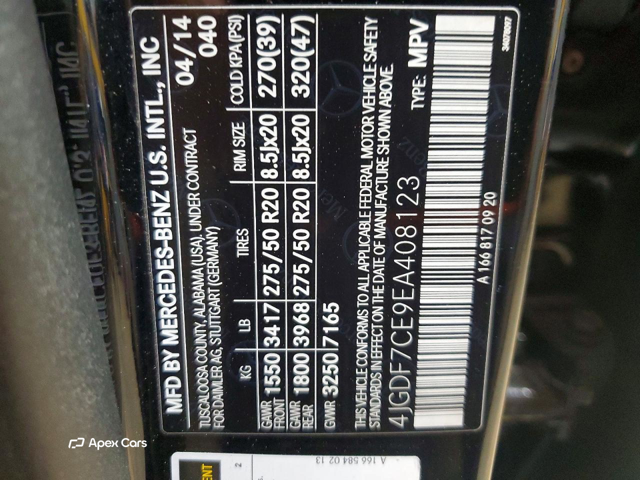 Mercedes-Benz GL-klasse 2014