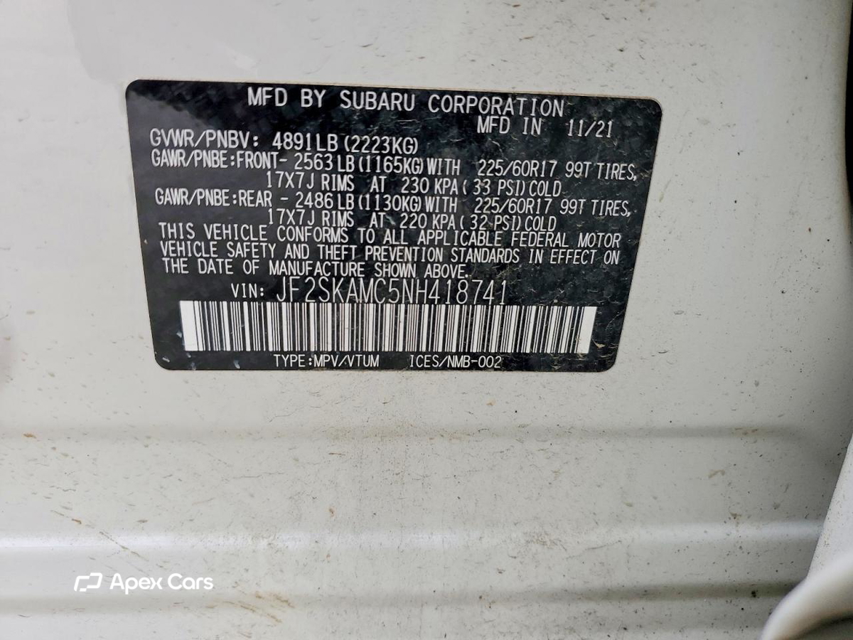 Subaru Forester 2022