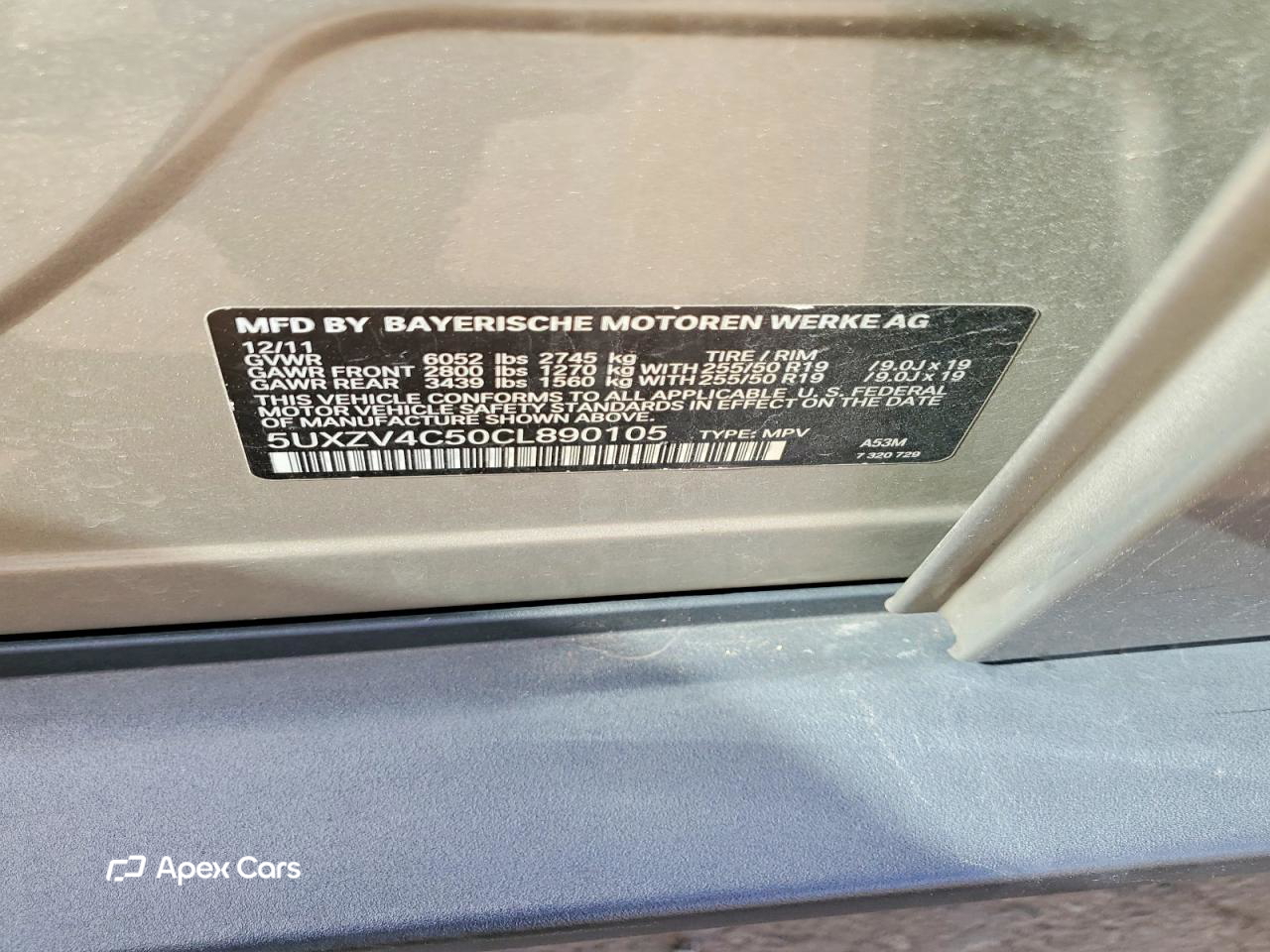 BMW X5 2012