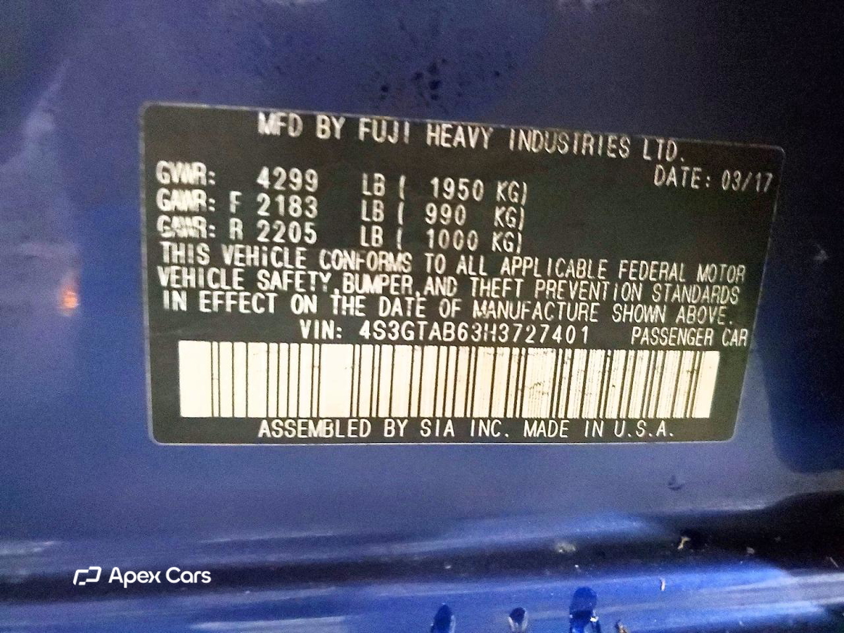 Subaru Impreza 2017