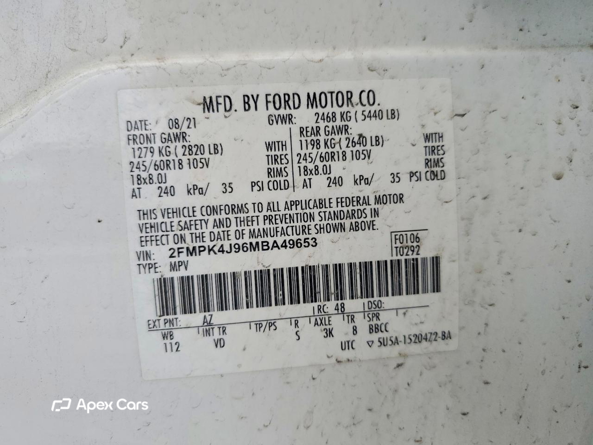 Ford Edge 2021