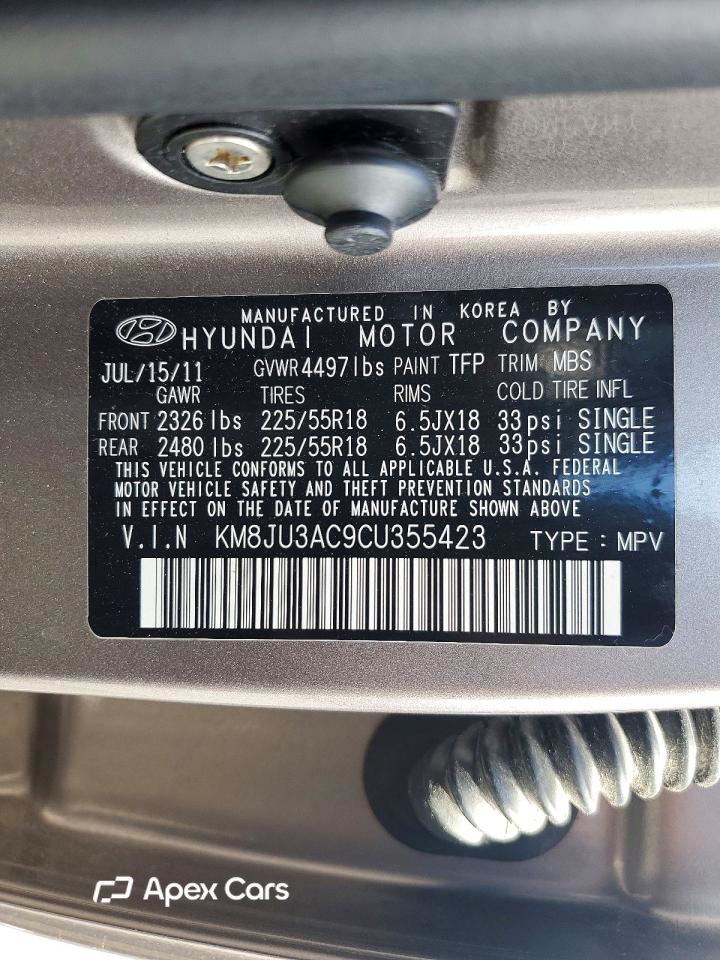 Hyundai Tucson 2012