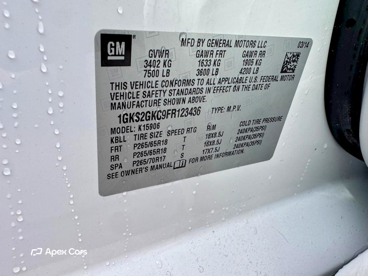 GMC Yukon 2015