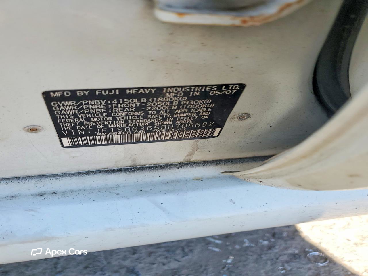 Subaru Forester 2008