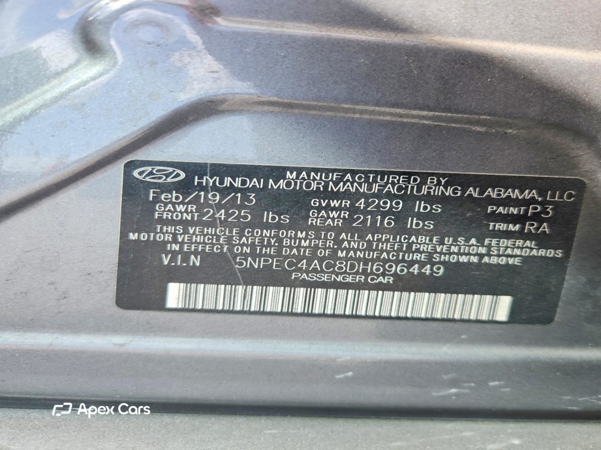 Hyundai Sonata 2013