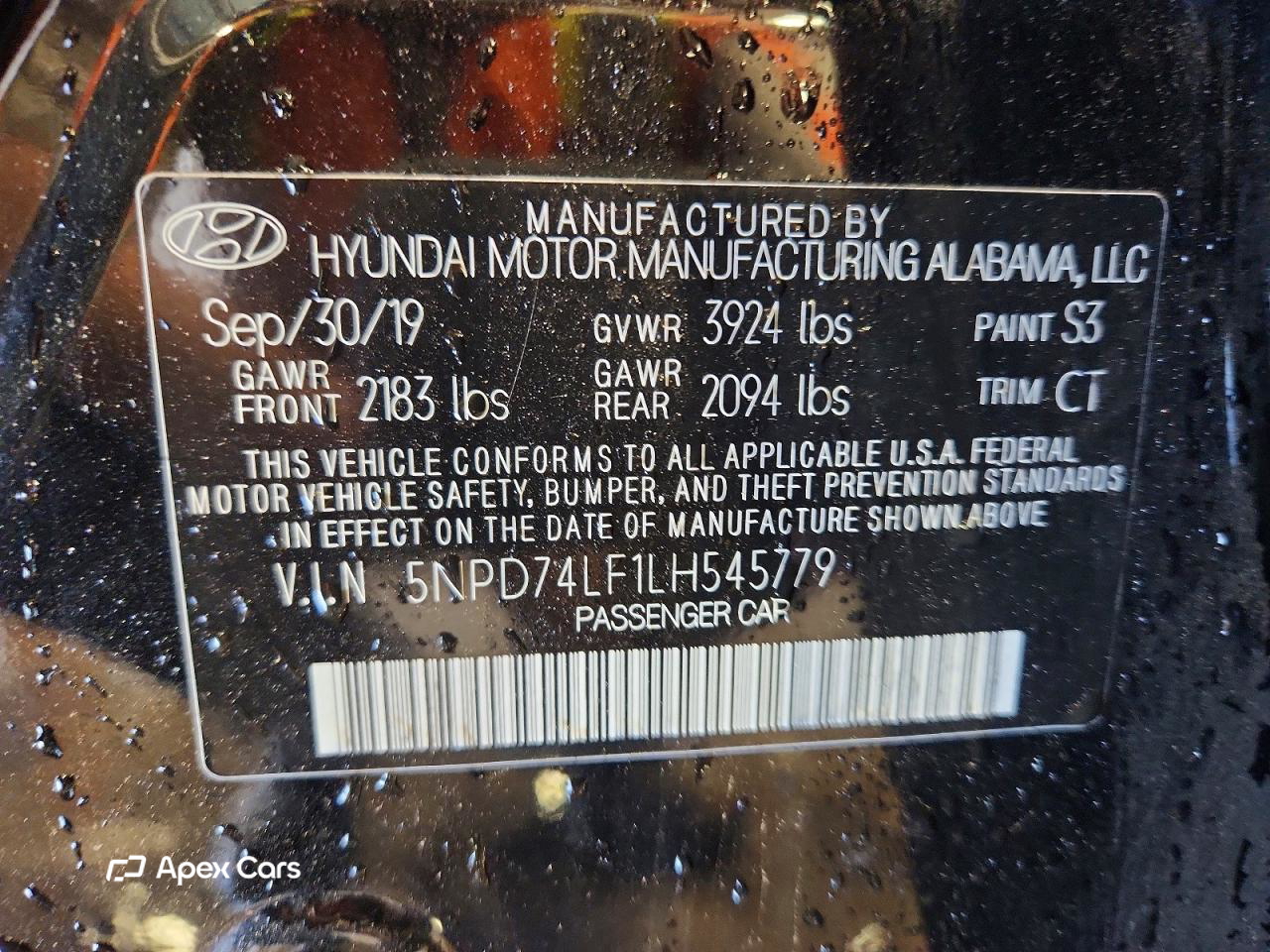 Hyundai Elantra 2020