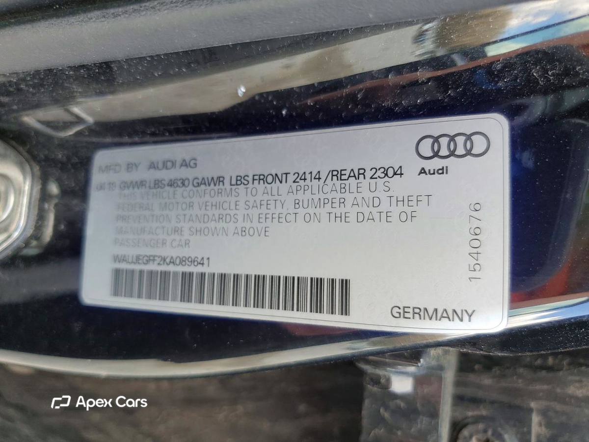 Audi A3 2019
