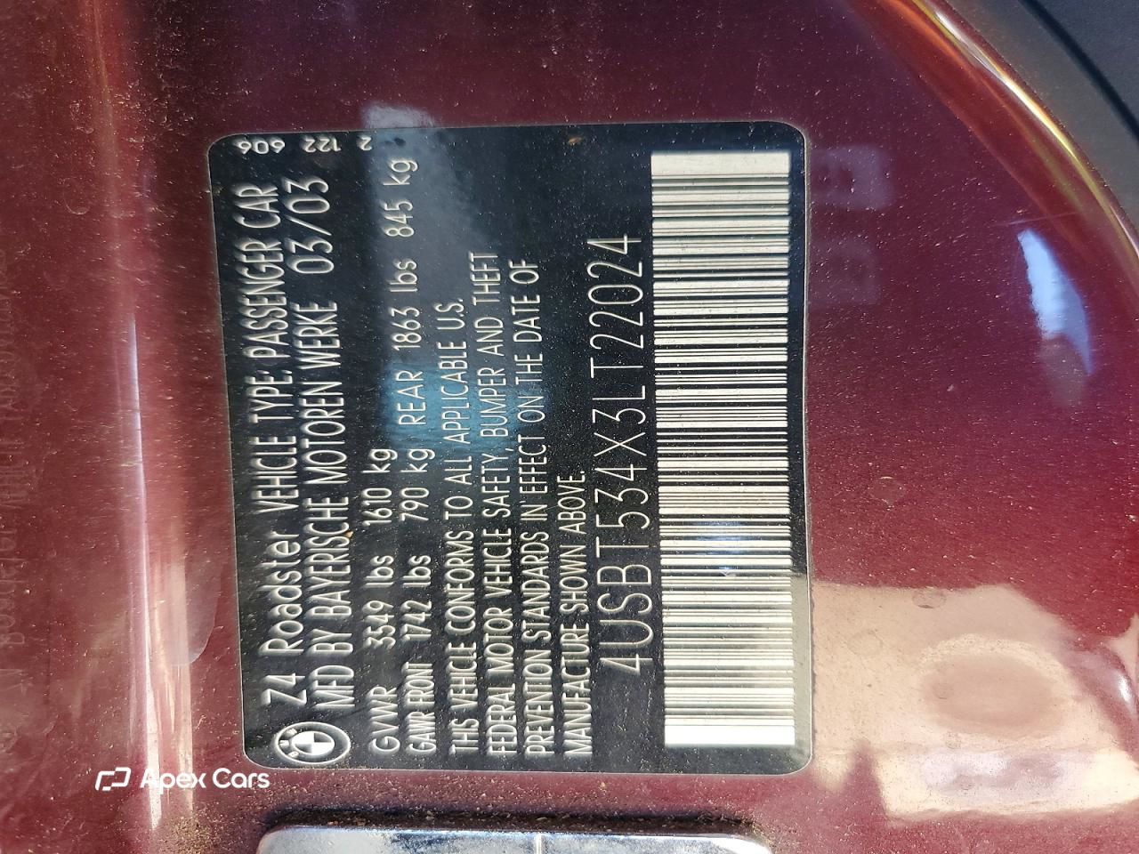 BMW Z4 2003
